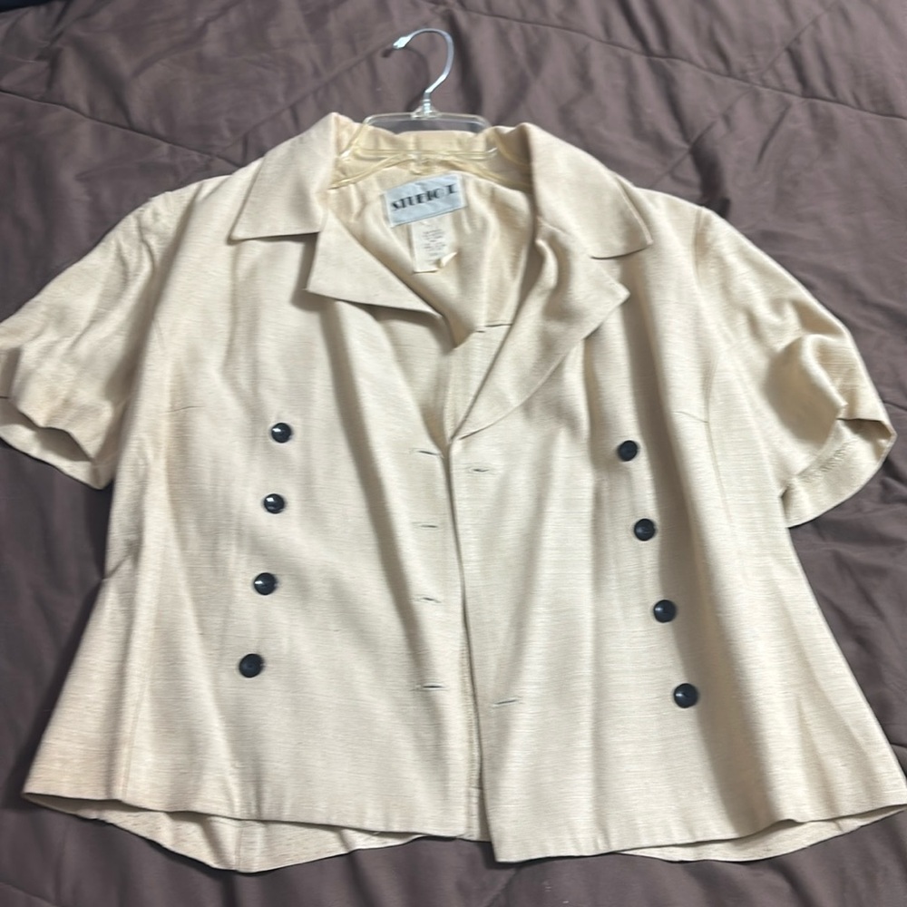 Studio I Buttoned Top